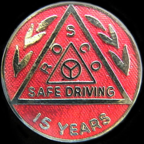 Road Operators Safety Council Lapel Badge / Medallion