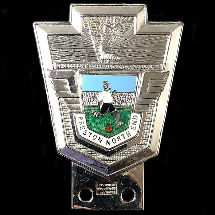 Preston North End Football Club car badge