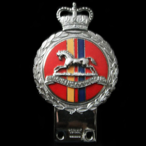  Queens Own Hussars Car Badge