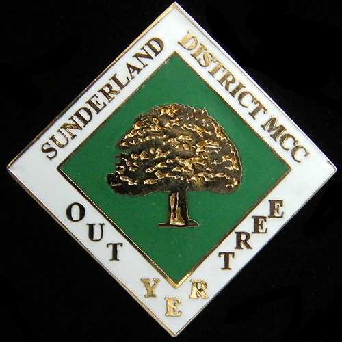 Out Yer Tree Rally pin badge