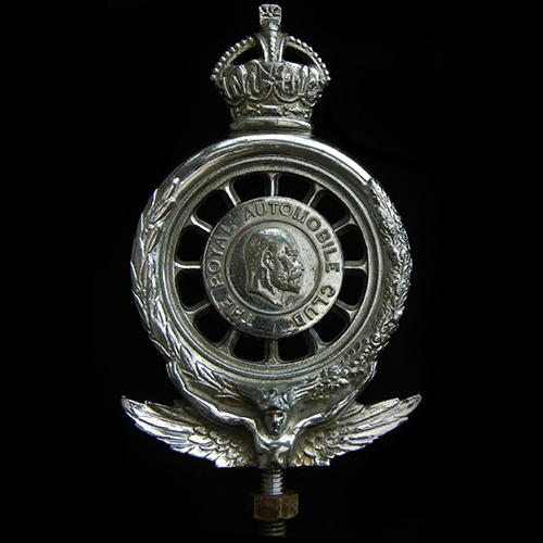 Stunning Royal Automobile Club Car Badge