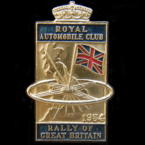 Royal Automobile Club Rally of Great Britain Lapel badge