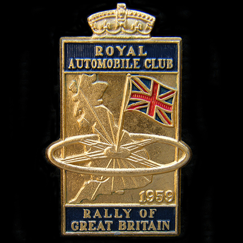 Royal Automobile Club Rally of Great Britain Lapel badge