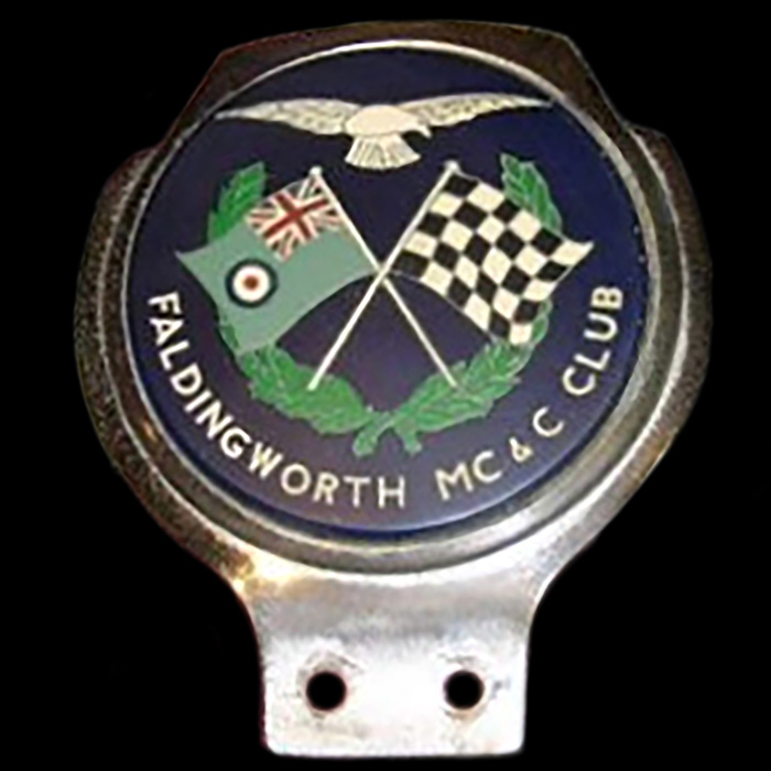 RAF Faldingworth Motor Cycle & Car Club badge