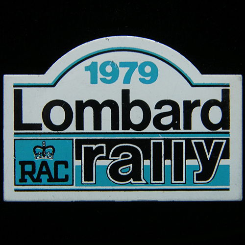 Lombard RAC Rally Pin Badge