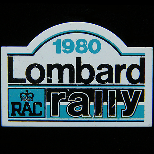 Lombard RAC Rally Pin Badge