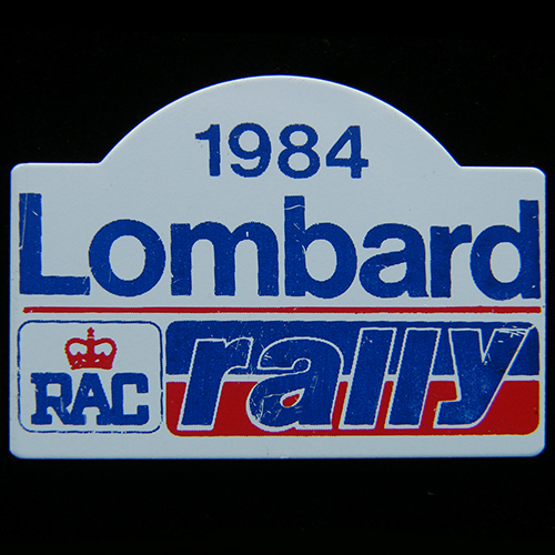 Lombard RAC Rally Pin Badge
