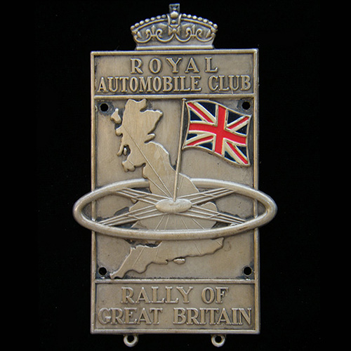 Royal Automobile Club Rally of Great Britain badge