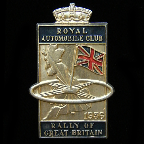 Royal Automobile Club Rally of Great Britain Lapel badge