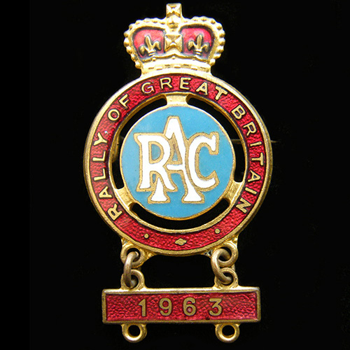 Royal Automobile Club Rally of Great Britain Lapel badge