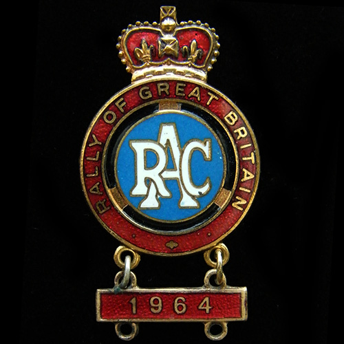 Royal Automobile Club Rally of Great Britain Lapel badge