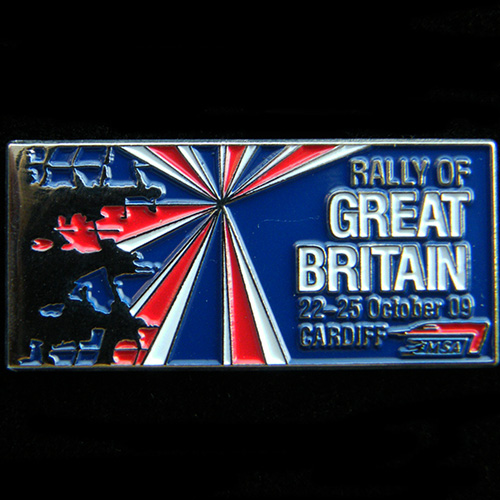 Rally of Great Britain Pin Badge
