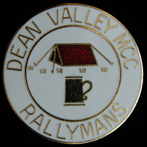 Rallymans Rally pin badge