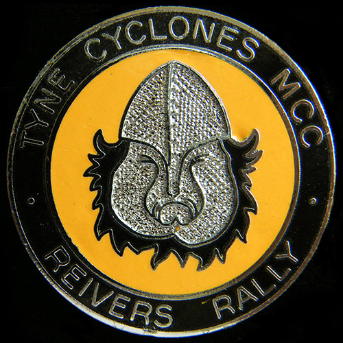 Reivers Rally pin badge