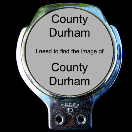 County Durham Car Badge