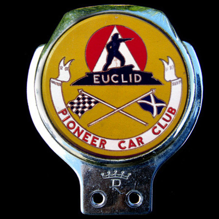 Pioneer Car Club Euclid Car Badge