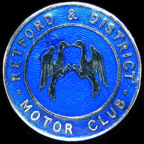 Retford & District Motor Club pin badge