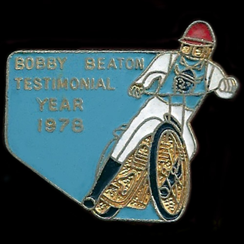 Bobby Seaton Speedway lapel badge