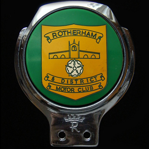 Rotherham & District Motor Club Car Badge