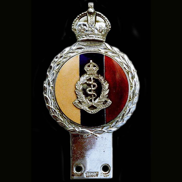 Royal Army Medical Corps car badge