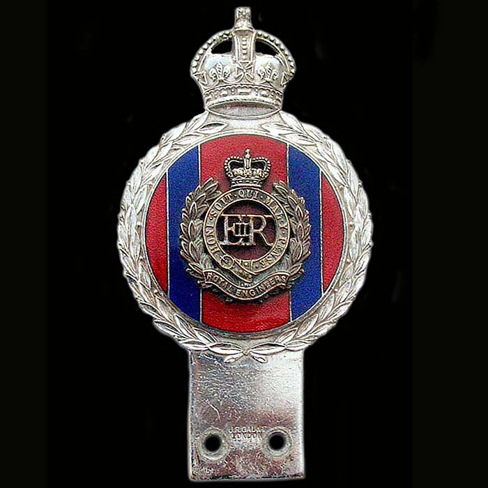 Royal Engineers car badge