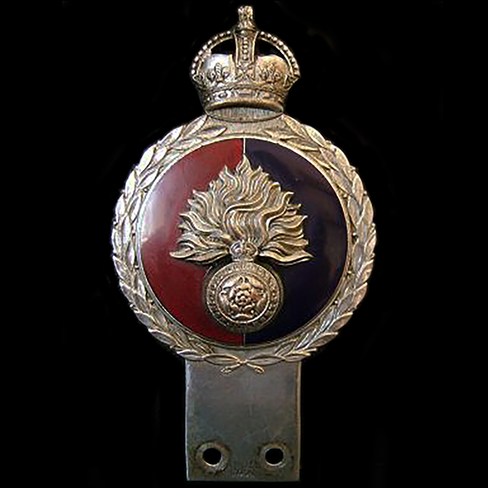 Royal Fusiliers car badge