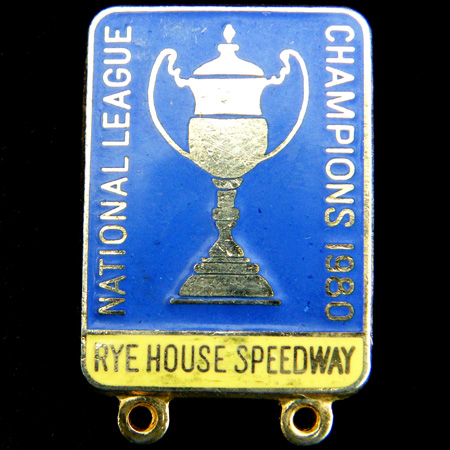 Rye House Speedway Lapel Badge