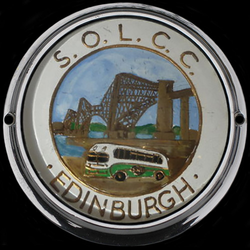 S.O.L.C.C. Edinburgh Car Badge
