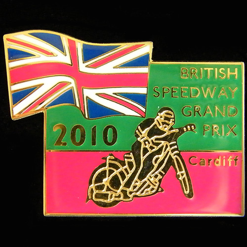 British Speedway Grand Prix Pin Badge