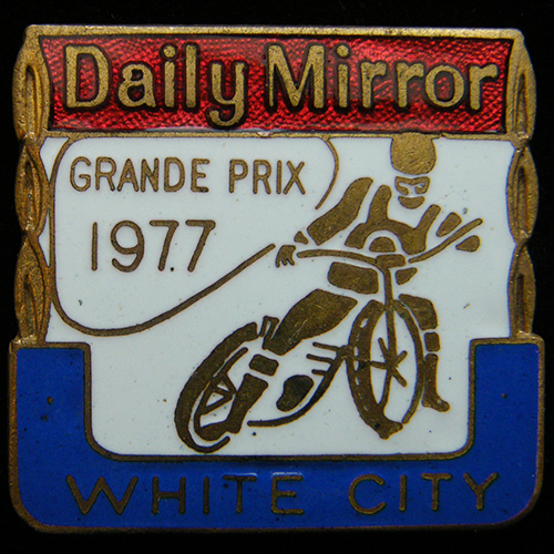 British Speedway Grand Prix Pin Badge