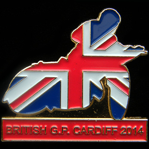 British Speedway Grand Prix Pin Badge