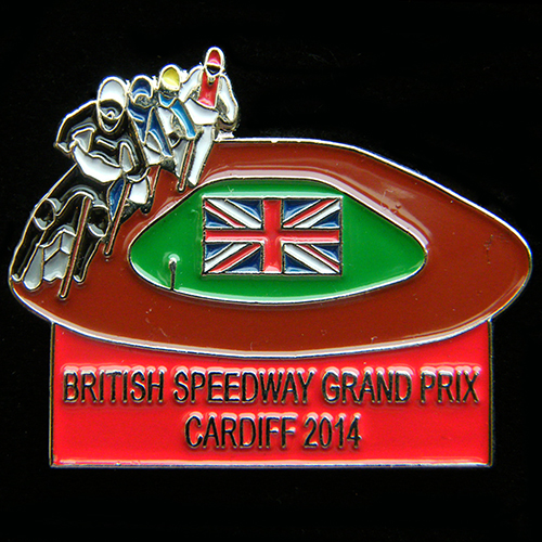 British Speedway Grand Prix Pin Badge