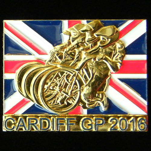 British Speedway Grand Prix Pin Badge