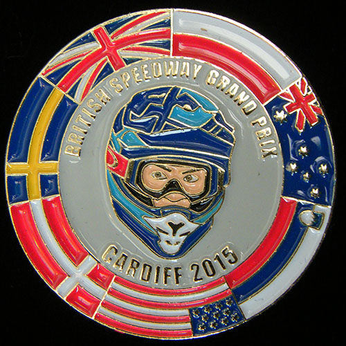 British Speedway Grand Prix Pin Badge