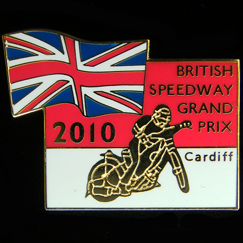 British Speedway Grand Prix Pin Badge