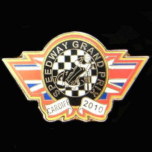 British Speedway Grand Prix Pin Badge