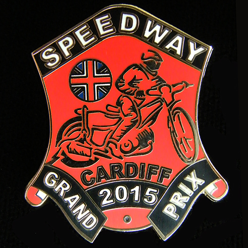 British Speedway Grand Prix Pin Badge