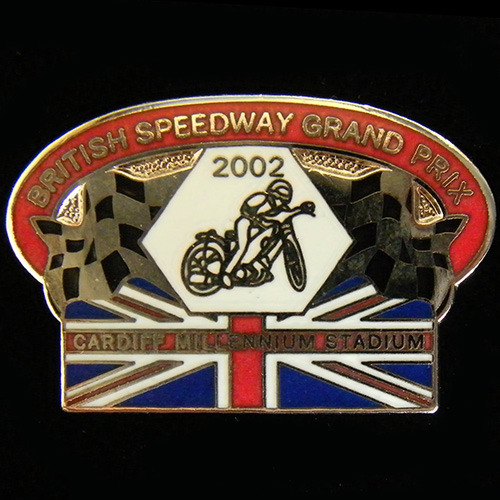 British Speedway Grand Prix Pin Badge