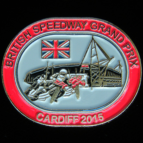 British Speedway Grand Prix Pin Badge