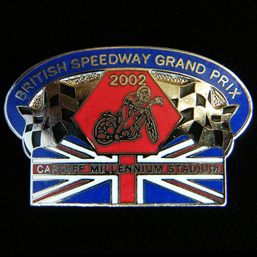 British Speedway Grand Prix Pin Badge