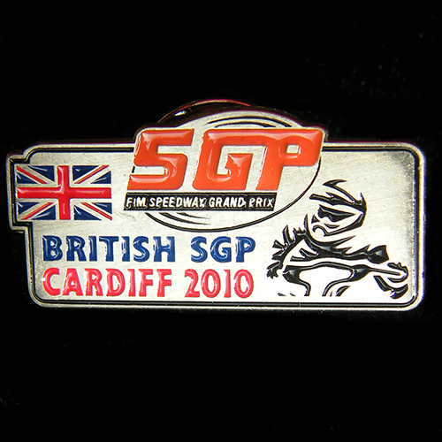 British Speedway Grand Prix Pin Badge