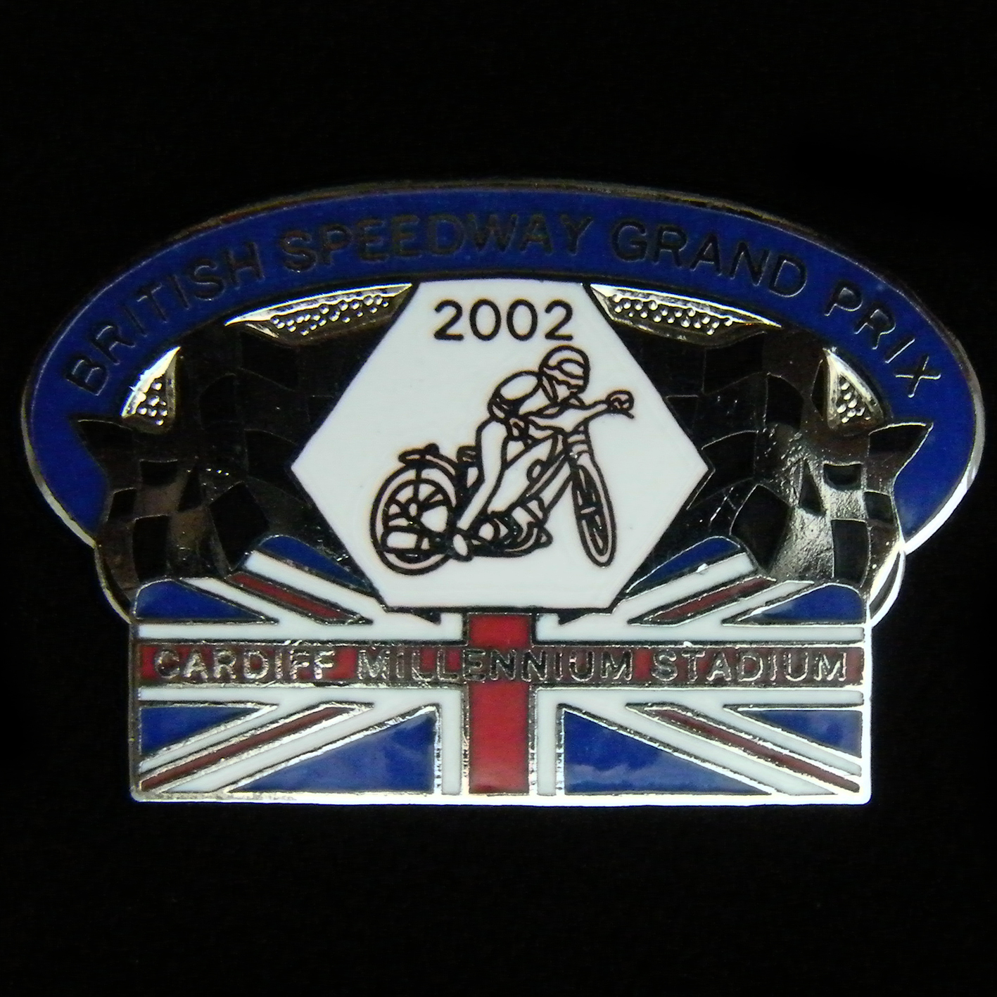 British Speedway Grand Prix Pin Badge