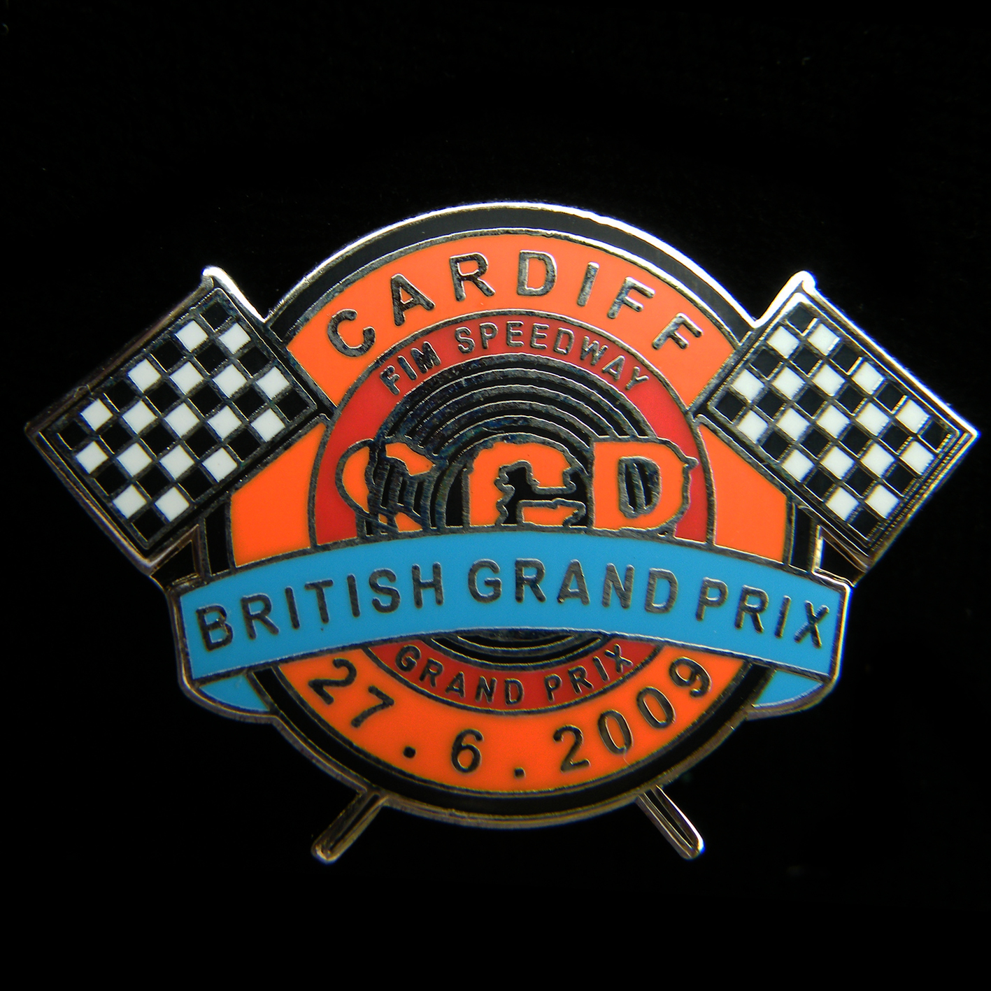 British Speedway Grand Prix Pin Badge