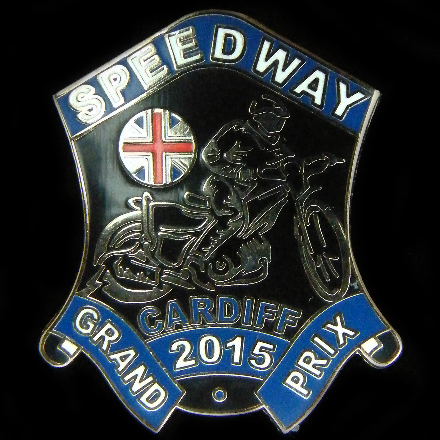 British Speedway Grand Prix Pin Badge