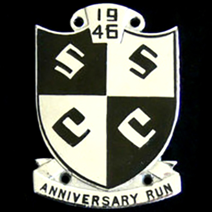 1946 Scottish Sports Car Club Dash Plaque