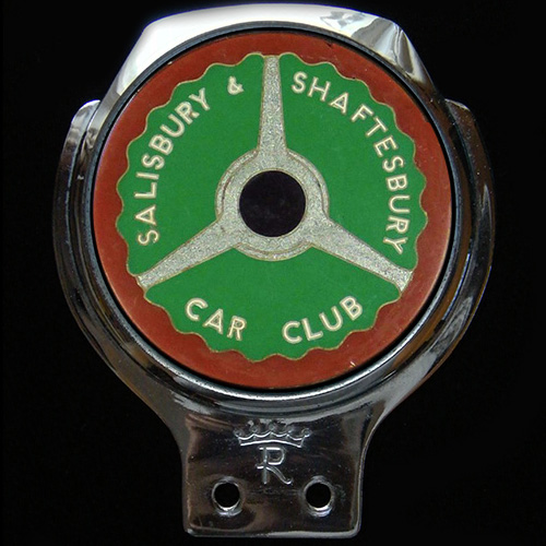 Salisbury & Shaftesbury Car Club Car Badge