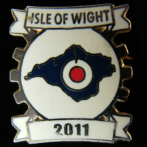 Scooter pin badge