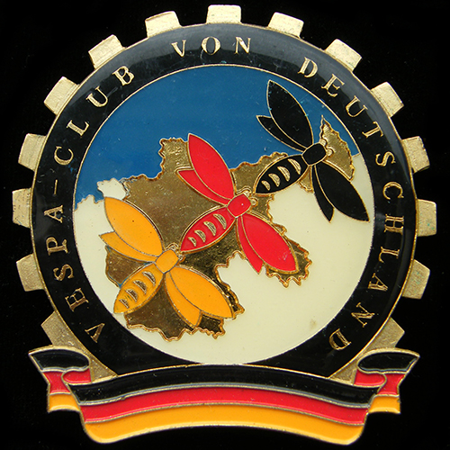 Vespa Club badge non-UK