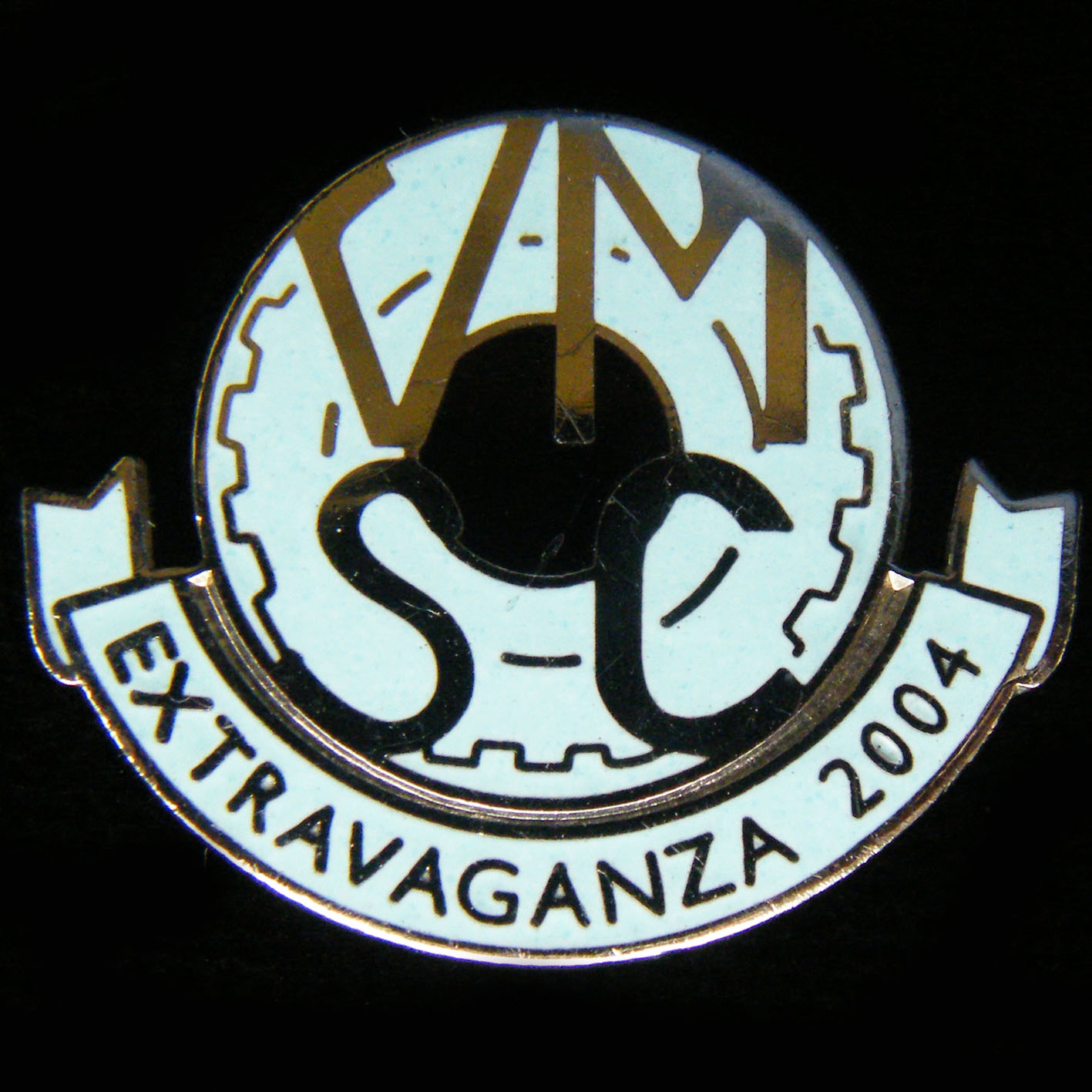 Scooter pin badge