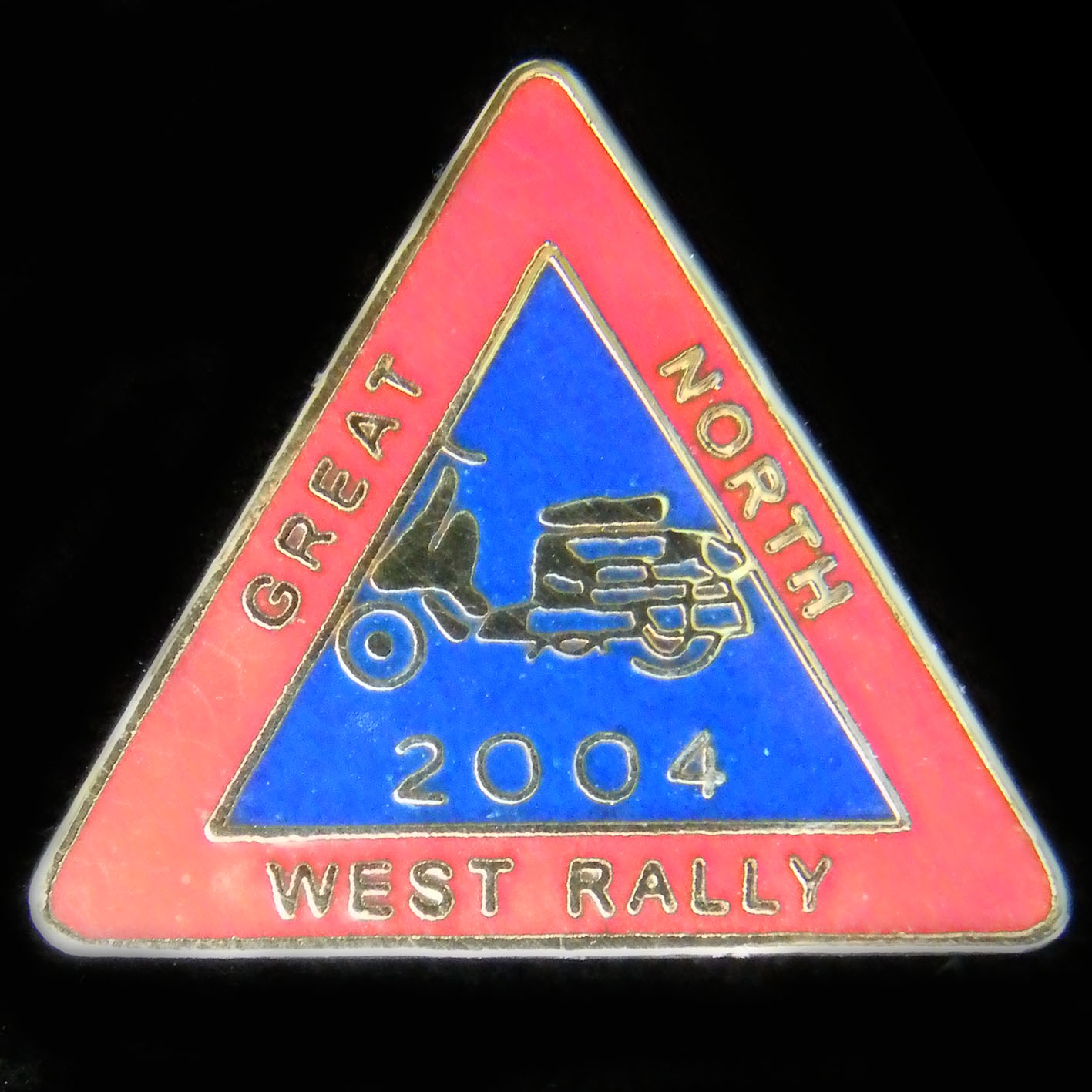 Scooter Rally pin badge